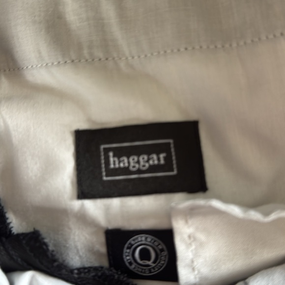 NWOT Haggar Men’s Black dress shorts.  Size 34 - Picture 3 of 3
